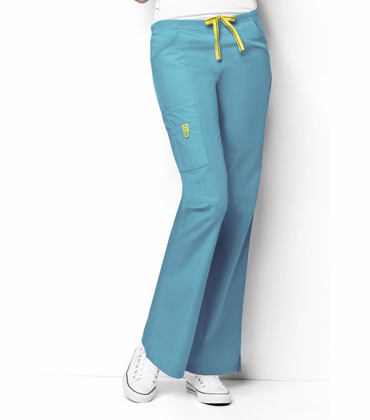 5026A Women's Flare Scrub Pant Camina Care Uniform